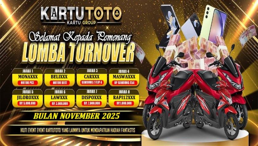 Pemenang Turnover Bulan NOVEMBER 2025